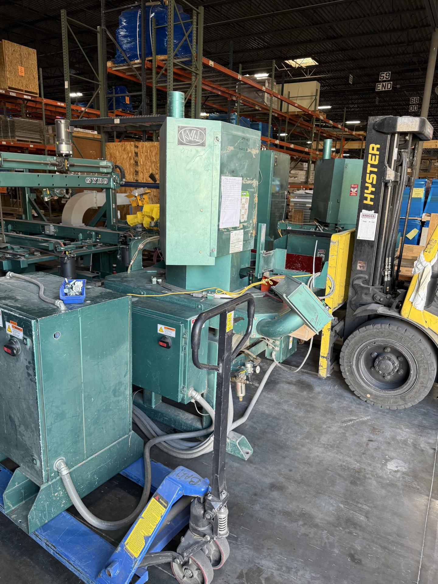 2007 KVAL 979-2 DOUBLE END TRIM SAW